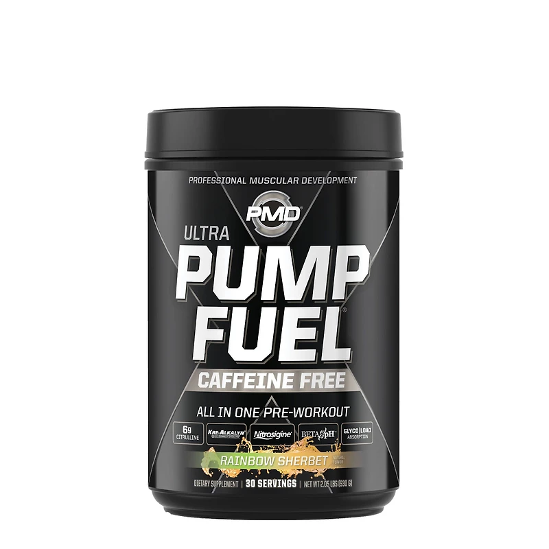 PMD Ultra Pump Fuel Caffeine Free - Rainbow Sherbet(30 Servings)