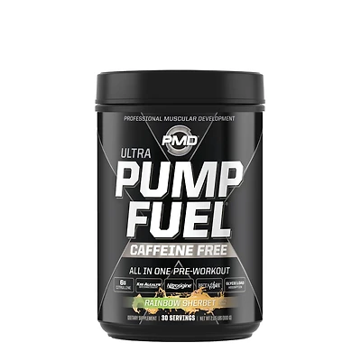 PMD Ultra Pump Fuel Caffeine Free - Rainbow Sherbet(30 Servings)