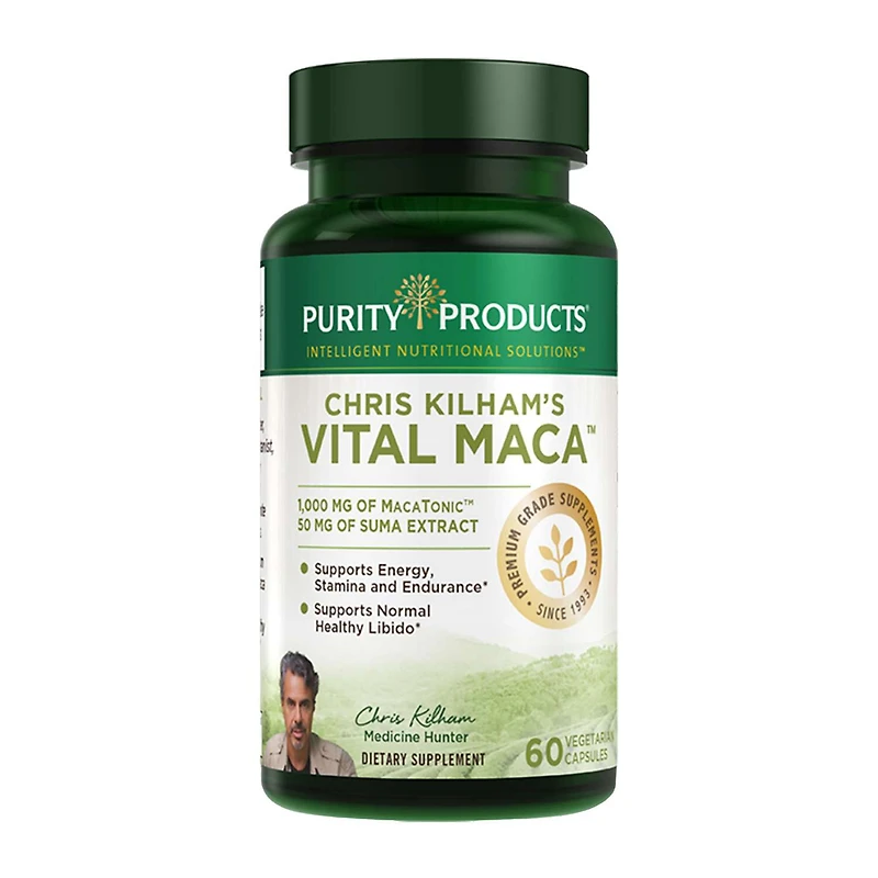 Chris Kilham's Vital Maca™ - 60 Vegetarian Capsules (30 Servings)