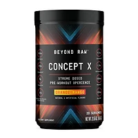 Beyond Raw Concept X Pre-Workout - Orange Mango (20 Servings)