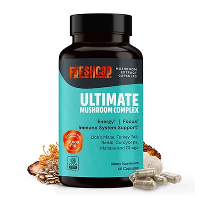 Ultimate Mushroom Complex - 60 Capsules (30 Servings)