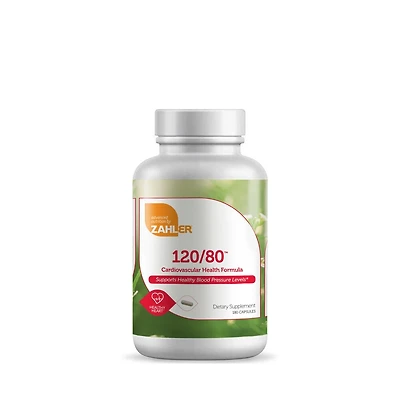 ZAHLER 120/80 Healthy - 180 Capsules (30 Servings)