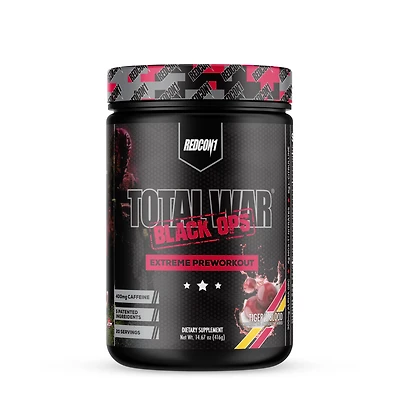 REDCON1 Total War X Black Ops Preworkout - Tiger's Blood (40 Servings)