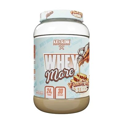 Axe & Sledge Supplements Whey Protein More - French Toast Sticks (30 Servings)