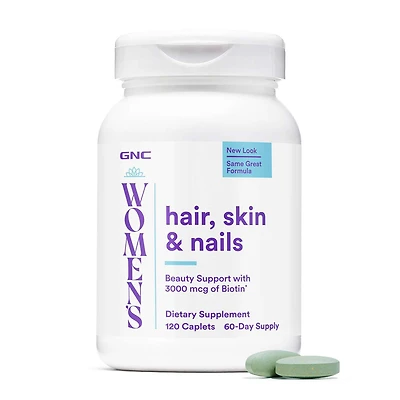 Hair Skin & Nails - 120 Caplets (60 Servings)