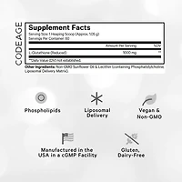 Liposomal Glutathione 1000mg - Unflavored (60 Servings)