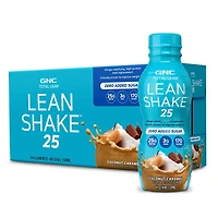GNC Total Lean Shake Healthy - Coconut Caramel 14Oz. (12 Bottles)