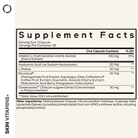 Skin Vitamins+ - 30 Vegetable Capsules (30 Servings)