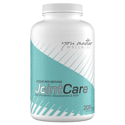You Matter Wellness Joint Care with Chrondroitin, Glucosamin & Msm - 200 Capsules (40 Servings)