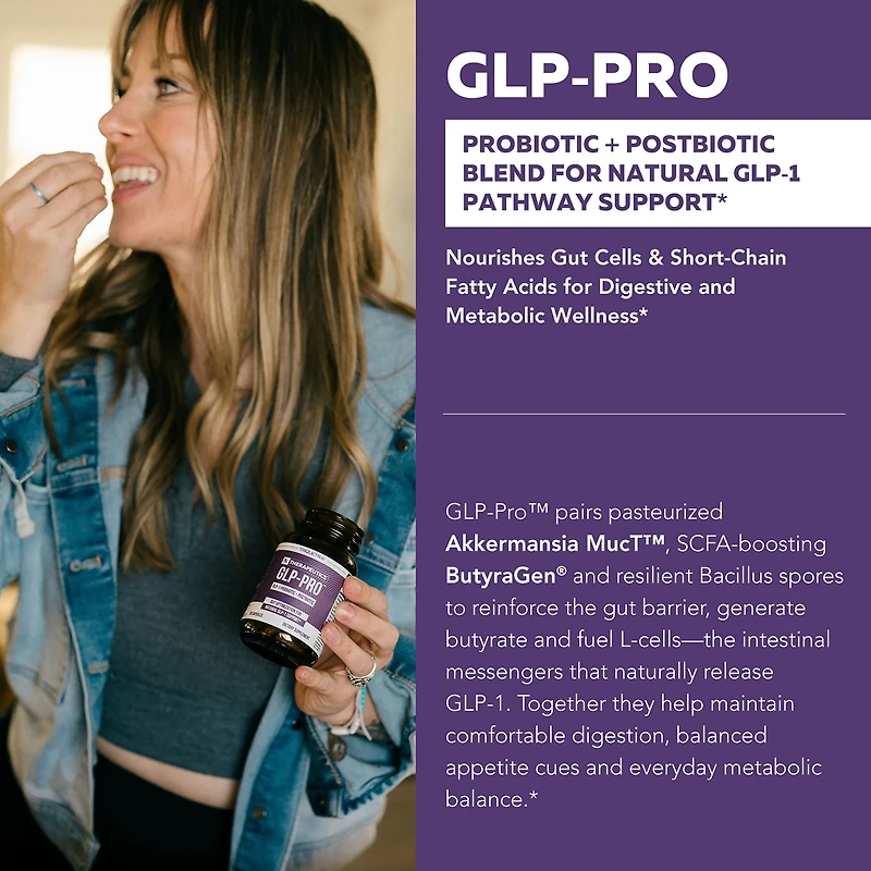 GLP-Pro Natural GLP-1 Support - 30 Capsules (30 Servings)
