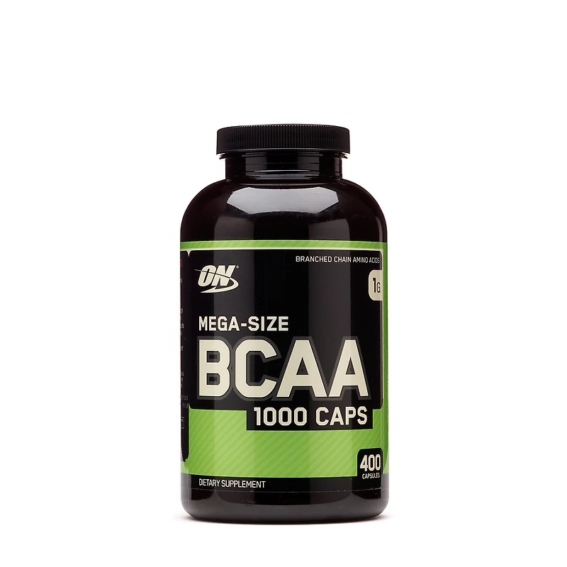 Optimum Nutrition Mega-Size Bcaa 1000 Caps - 400 Capsules (200 Servings)