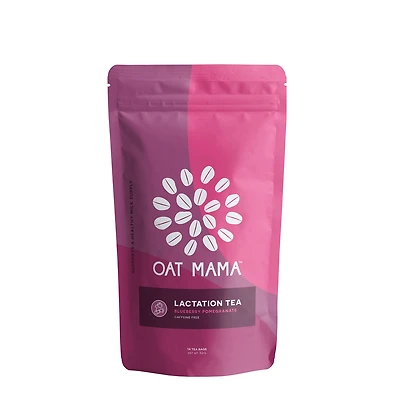 Oat Mama Lactation Tea Healthy - Blueberry Pomegranate (14 Bags)