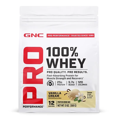 GNC Pro Performance 100% Whey Protein 2.0 Gluten-Free