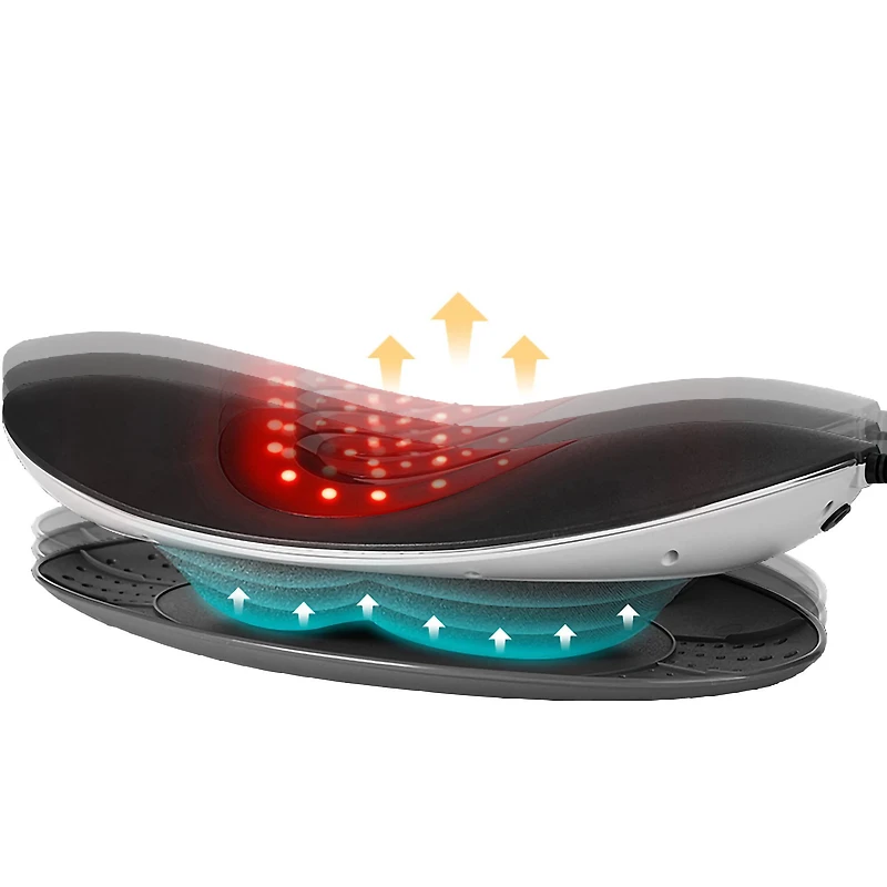 Lower Back Stretch & Massager with Heat