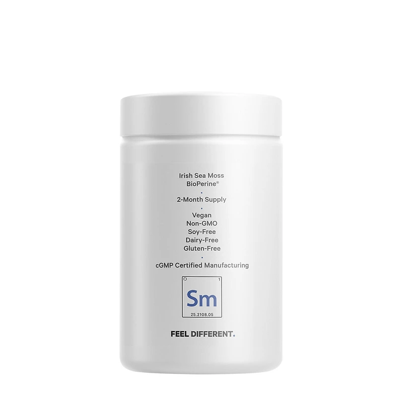 Wildcrafted Sea Moss - 120 Capsules (60 Servings)