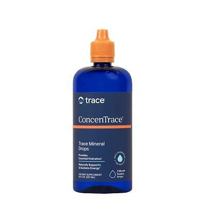 Trace Minerals Concentrace Mineral Drops Healthy - 8 Fl Oz (96 Servings)