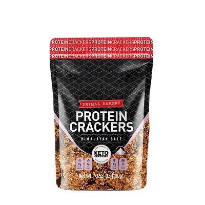 Primal Bakery Protein Keto Crackers Healthy - Himalayan Salt (2 Servings)