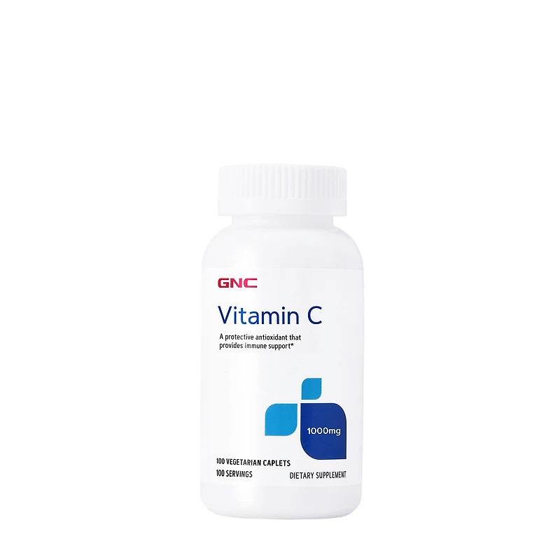 GNC Vitamin C 1000 Mg - 100 Caplets (100 Servings)