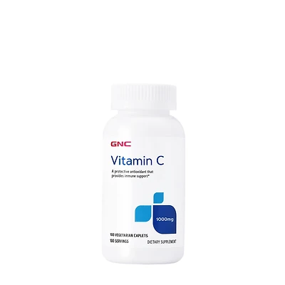 GNC Vitamin C 1000 Mg - 100 Caplets (100 Servings)