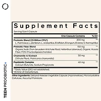 Teen Probiotic+ - 30 Capsules (30 Servings)
