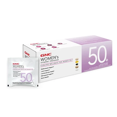 GNC Women's Tiktok 50+ Vitapak Program (30 Servings)