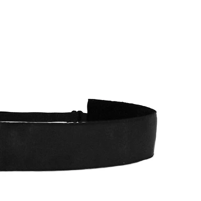 Mavi Bandz Wide Headband - Plain Black 1