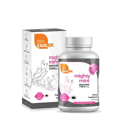 ZAHLER Mighty Mini Prenatal Dha - 90 Softgels (90 Servings)