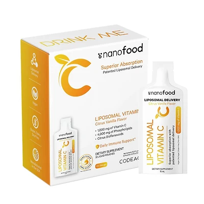 Liposomal Vitamin C Sachet - Citrus Vanilla - 32 Pouches (32 Servings)