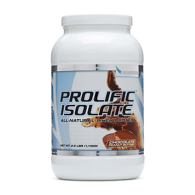 SDC Nutrition Prolific Isolate - Chocolate Peanut Butter (40 Servings) 3 lbs.