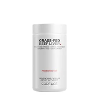 Codeage Grass-Fed Beef Liver - 180 Capsules (60 Servings)