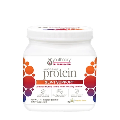 Youtheory Protein Glp-1 Support - Vanilla (10 Servings)
