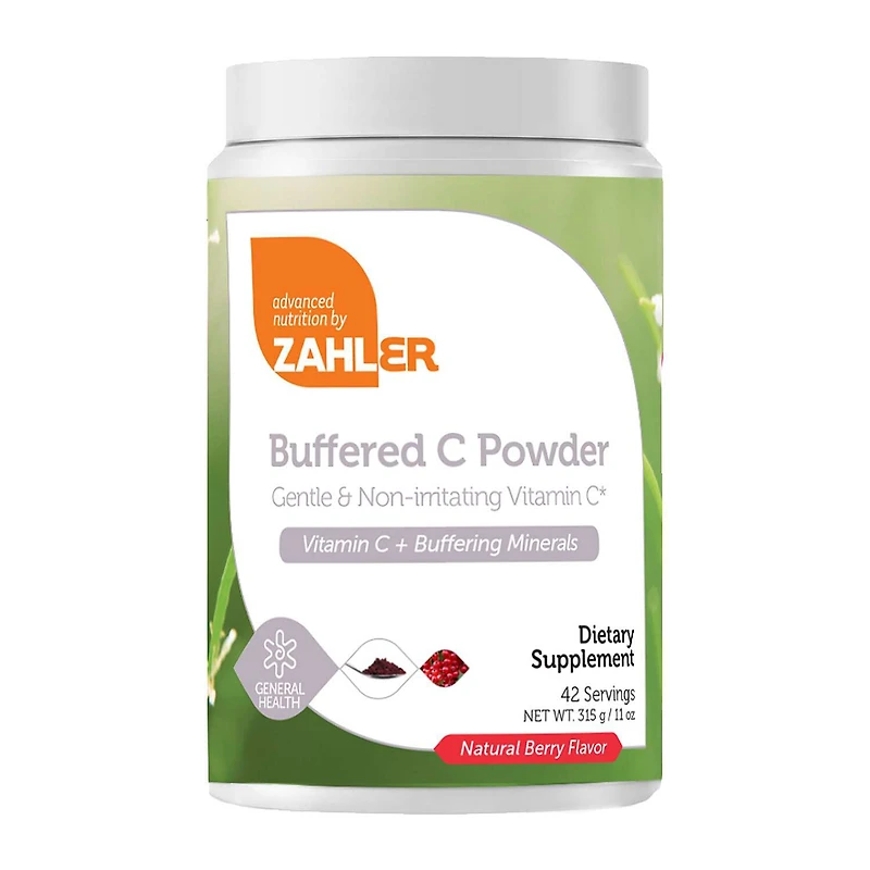 Buffered C Powder - Natural Berry Flavor - 11 oz. (42 Servings)