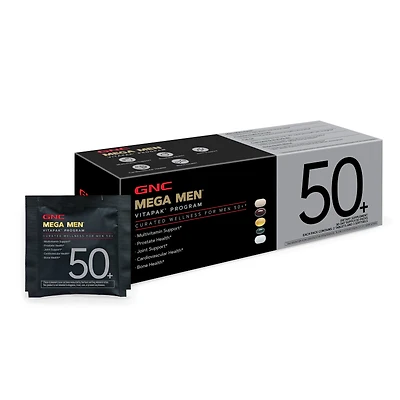 GNC Mega Men 50+ Vitapak Program (30 Servings)