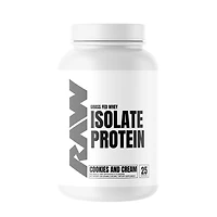 Raw Nutrition Isolate Protein - Cookies and Cream (25 Servings)