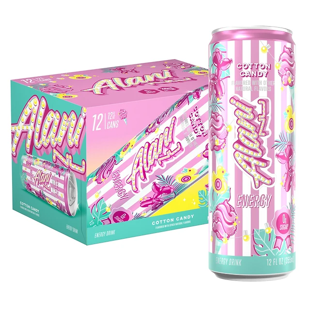 Energy Drink - Blue Slush 12 oz. (12 Cans)