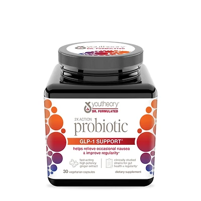 Youtheory Probiotic Glp-1 Support Healthy - 30 Capsules (30 Servings)
