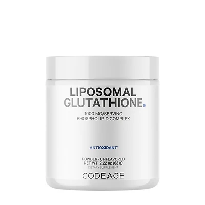 Codeage Liposomal Glutathione 1000Mg Vegan - Unflavored (60 Servings)