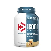Dymatize Iso100 Hydrolyzed Whey Protein - Gourmet Vanilla (46 Servings) 3 lbs.
