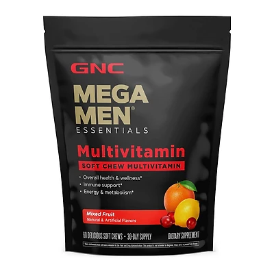 Soft Chew Multivitamin - Mixed Fruit - 60 Soft Chews (30 Servings)