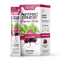 Nitric Oxide Organic Beets Stick Packs - 10 Stick Packs (10 Servings)