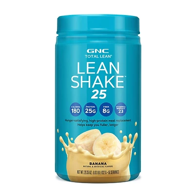 GNC Total Lean Shake 25 Healthy - Banana (16 Servings)