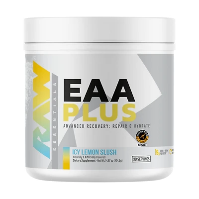 Raw Nutrition Essential Eaa Plus - Icy Lemon Slush (30 Servings)