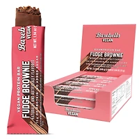 Barebells Vegan Protein Bar - Fudge Brownie (12 Bars)
