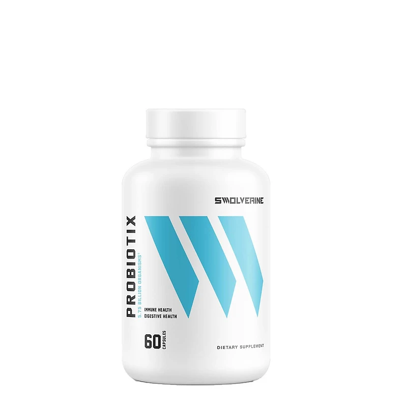 Swolverine Probiotix Probiotics Supplement Healthy - 60 Capsules (60 Servings)