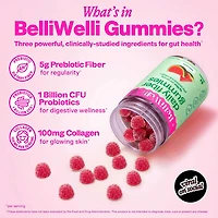 Daily Fiber Gummies - Watermelon - 64 Gummies (16 Servings)