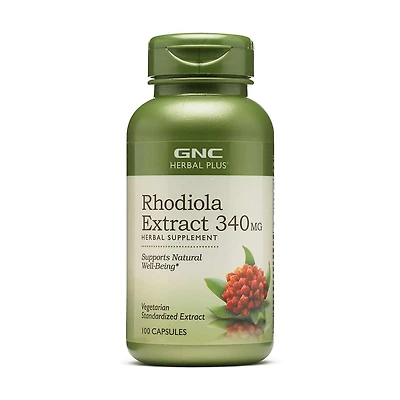 Rhodiola Extract 340 mg - 100 Capsules (100 Servings)