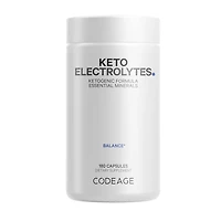 Keto Electrolytes Vegan Ketogenic Minerals Hydration Formula - 180 Capsules (90 Servings)