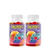 Dippin' Dots Children's Multivitamin Gummies - Rainbow -Twin Pack (60 Servings Each)