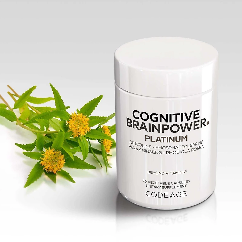 Cognitive Brainpower - 90 Vegetable Capsules (30 Servings)