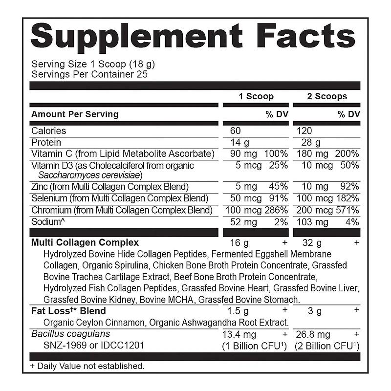 Multi Collagen Advanced - Cinnamon (25 Servings)